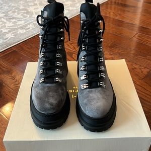Marc Fisher LTD grey suede boots